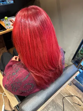 カラー 落海 風花のヘアスタイル