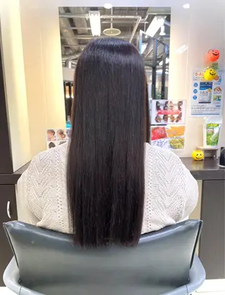 ロング 吉田 未来のヘアスタイル