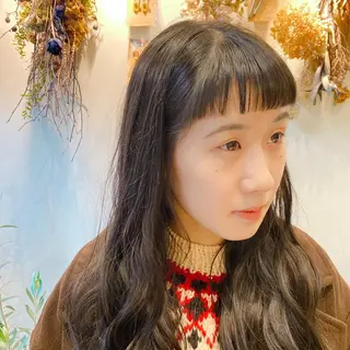 ロング non .のヘアスタイル