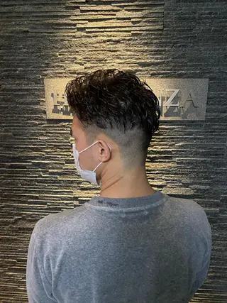 ショート パーマ メンズ 💈ヒロ銀座💈 ✨墓越聖菜✨のヘアスタイル