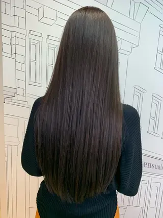 ロング 坪井 彰吾のヘアスタイル