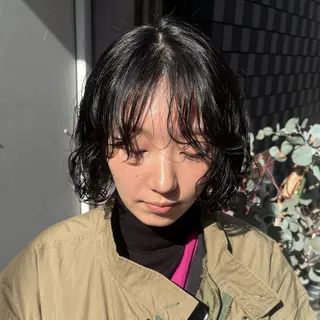 ミディアム ハイトーン指名No. 1/レイヤー/みさきのヘアスタイル