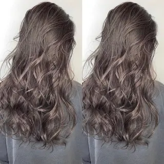 ロング バレイヤージュ ボブ🌈ナツヤのヘアスタイル