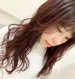 ロング 村阪 由美子のヘアスタイル