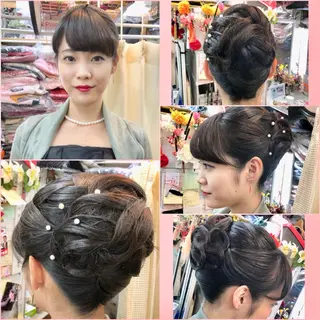 ヘアアレンジ 上辻 博司のヘアスタイル