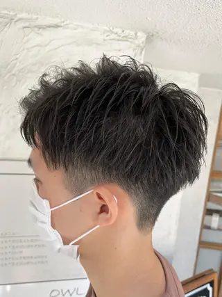 メンズ 透明感カラー/ ブリーチ無し/RYOのヘアスタイル
