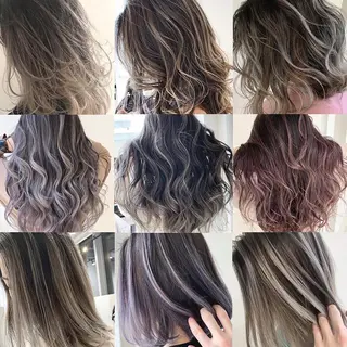 ロング カラー ヘアアレンジ 阿部 圭悟のヘアスタイル