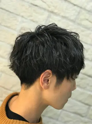 ショート メンズ メンズ&髪質改善縮毛 矯正【平山🔥拓哉】のヘアスタイル