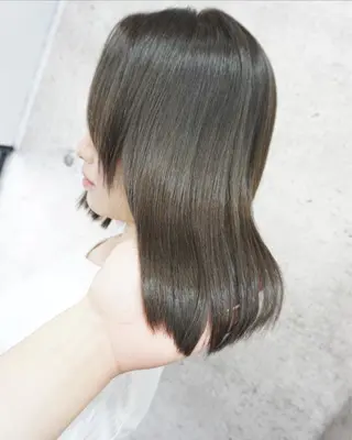 セミロング hair teria ryu 大塚のヘアスタイル