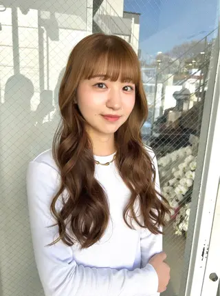 ロング カラー 💘大人可愛く💘 Natsuki❥❥❥のヘアスタイル