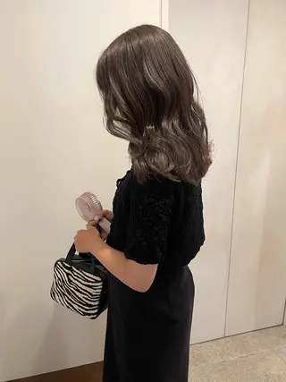 ロング カラー 盛れる顔まわり✨🎀 レイヤー別所好葉のヘアスタイル