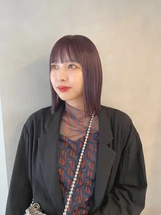 ショート 🪞透け感&韓国ヘア 🪞honokaのヘアスタイル