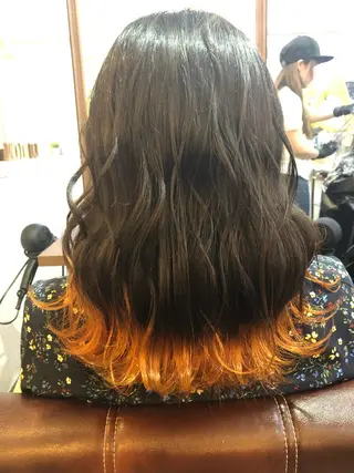 セミロング 吉田 典弘のヘアスタイル