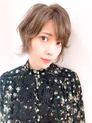 ショート ショート✨ボブ✨代表 新田見美仁のヘアスタイル