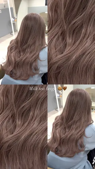 ロング 日吉 里緒のヘアスタイル