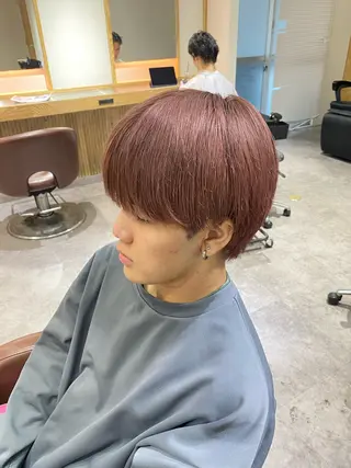 カラー メンズ メンズブリーチカラー /パーマ ごーた立川のヘアスタイル