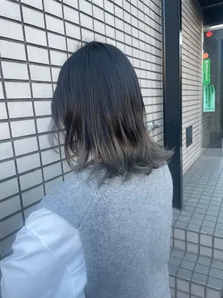 カラー パーマ/ボブ/ 佐々木翔のヘアスタイル