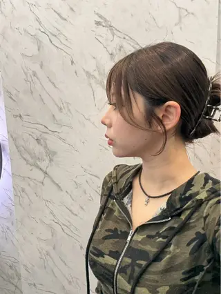 ロング カット¥1100 ✂️MIUのヘアスタイル