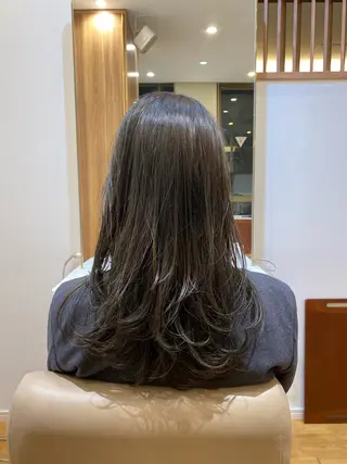 セミロング 星野 りゅうきのヘアスタイル