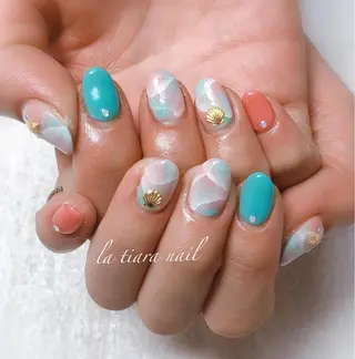 ネイル Blue bird  nailのネイルデザイン