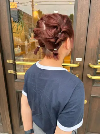 ミディアム 桑本 さと子のヘアスタイル