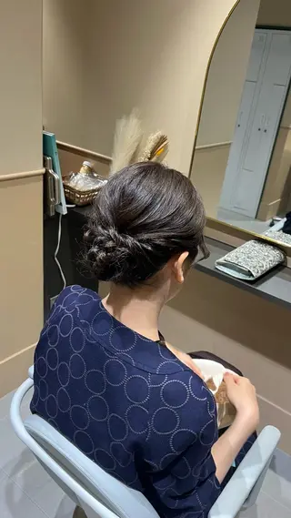 ロング ヘアアレンジ 🫧tomoka 透明感カラー🫧のヘアスタイル