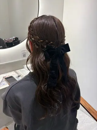 ヘアアレンジ 髪質改善/レイヤー× 縮毛矯正🤍maiのヘアスタイル