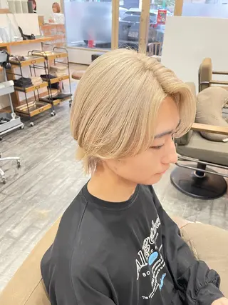 カラー メンズ ende. ハルタのヘアスタイル