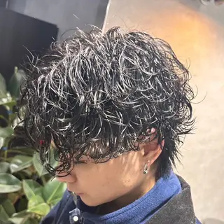 パーマ メンズ 🔥フェザーパーマ 特化🔥勇斗のヘアスタイル