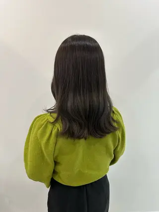 ミディアム カラー レイヤー/ナチュラル 💐nao.のヘアスタイル