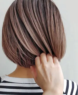 ショート ホリウチ ユキエのヘアスタイル