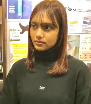 ミディアム カラー 💎透明感カラー特化 💎TAISEIのヘアスタイル