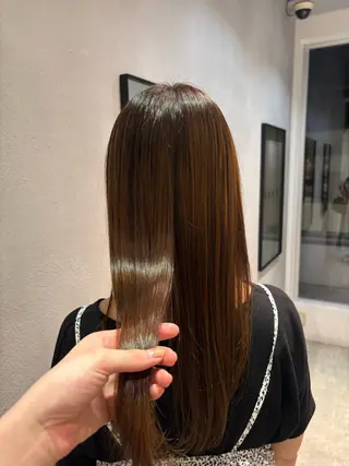 ロング 艶髪໒꒱／透明感 カラー🍀_そら🪽のヘアスタイル