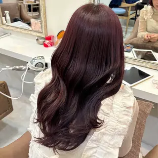 セミロング カラー コバヤシ マヒロ🎀のヘアスタイル