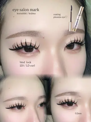 マツエク・マツパ eye salon markのマツエク・マツパデザイン