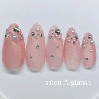 ネイル 肌質改善salon♪ 効果がわかる♪南森町のネイルデザイン