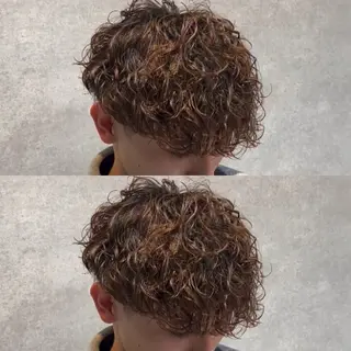 パーマ メンズ イケメン製造機 🔥上原沙羅🔥のヘアスタイル
