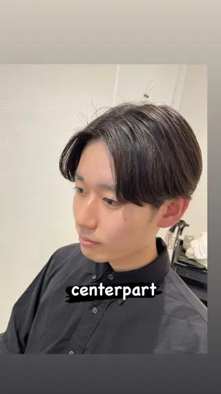 メンズ 大阪美容師 井上智博のヘアスタイル