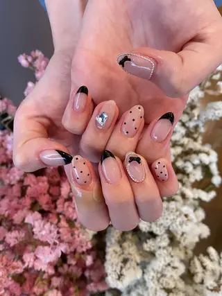 ネイル crystal ⭐︎ colorのネイルデザイン