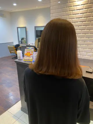 ミディアム レイヤー支持no.1 ☆笠原翔一のヘアスタイル