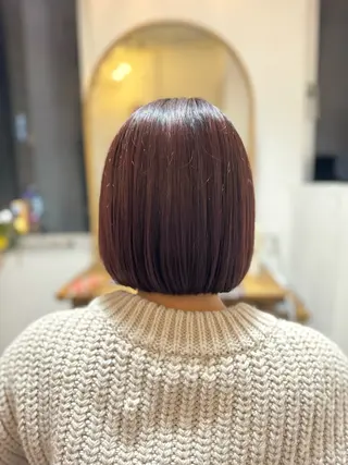 ショート カラー 川中 琉以のヘアスタイル