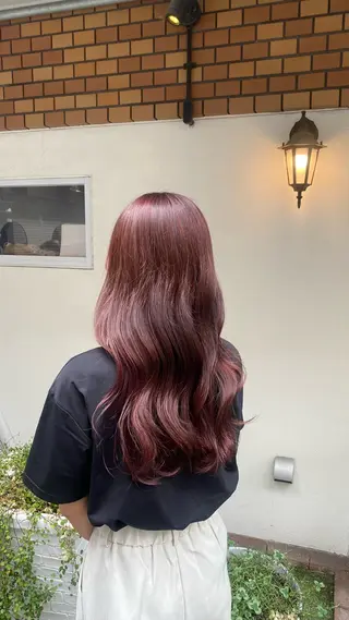 ロング mio♡ベージュ特化 🎀透明感カラーのヘアスタイル