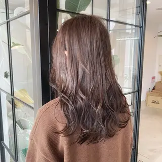 カラー ベージュカラー/ 新潟/万代/なお🎀のヘアスタイル
