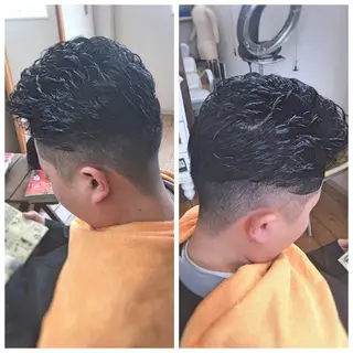 ショート メンズ タカハシ ユウヤのヘアスタイル