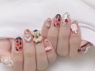 ネイル チョウ チョウのネイルデザイン