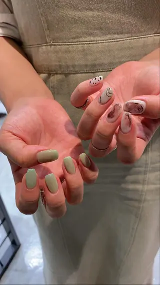 ネイル 平野葵🎀 hair/nailのネイルデザイン