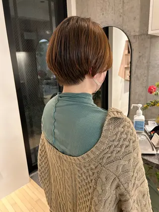 ショート 西岡 紗代のヘアスタイル