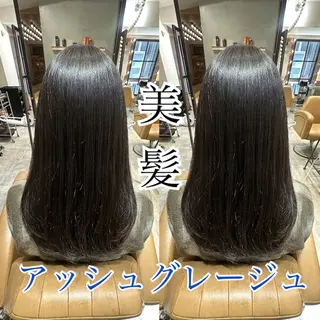 ロング カラー 🟡縮毛矯正/ 艶髪/芦川優磨のヘアスタイル