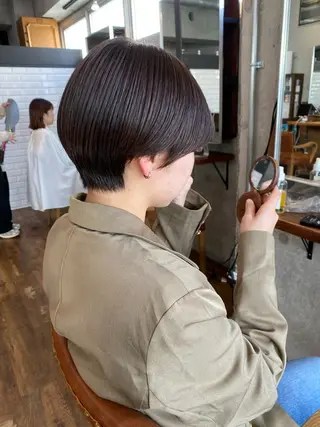 ショート パーマ/ 🌿nanakoのヘアスタイル