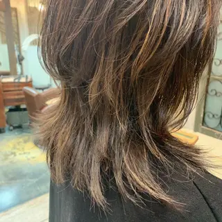 ミディアム メンズ/パーマ /レディース髪質改善のヘアスタイル